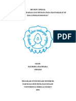 Review Jurnal "Pemertahanan Bahasa Dan Budaya Pada Masyarakat Di Era Literasi Digital"