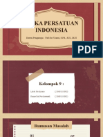 Etika Persatuan Indonesia: Dosen Pengampu: Nofi Sri Utami, S.PD., S.H., M.H