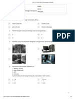 Kuis TIK Kelas 5 SD Perkembangan Komputer