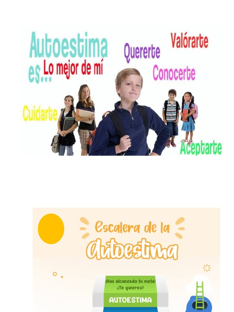 Escalera de la Autoestima: Pasos Clave | PDF