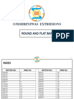 OMSHRINIWAS EXTRUSIONS ROUND AND FLAT BAR SPECIFICATIONS