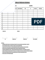 Daftar Pemesanan Kendaraan