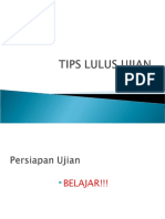 Tips Lulus Ujian