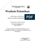 Watikah Pelantikan PS