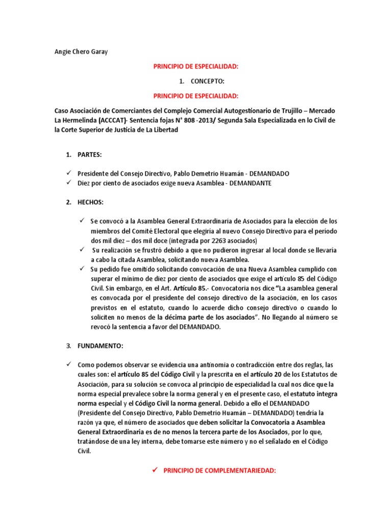 Principio de Complementariedad en Normas | PDF | Regulación | Gobierno