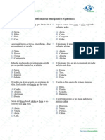 Polisemia: Ejercicios sobre palabras con más de un significado