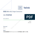 AN-21112301-C - Telink B85m BLE Single Connection SDK Developer Handbook