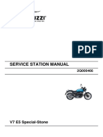 Service Station Manual: V7 E5 Special-Stone