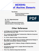 ME3004D Machine Design Textbook and References