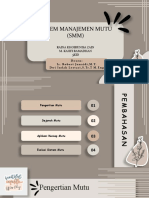 Sistem Manajemen Mutu (SMM) : Raina Khoirunisa Zain M. Kahfi Ramadhan 5kid