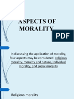Aspects of Morality