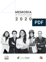 Memoria Sostenibilidad 2020 Grupo Tragsa