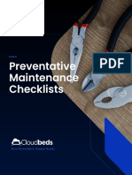 Preventative Maintenance Checklists: More Reservations. Happier Guests. More Reservations. Happier Guests