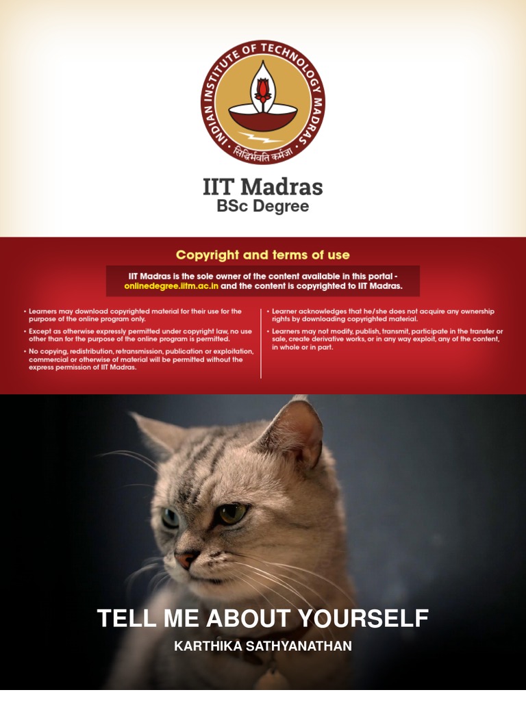 Tell Me About Yourself | PDF | Copyright | Communication