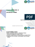 Pertemuan 3 - Likuidasi Firma