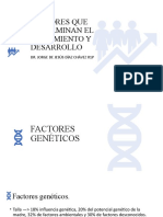 Factores Que Determinan El Crecimiento y Desarrollo