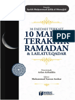 Fix - E Book - 38 Faedah Sepuluh Terakhir Ramadan Dan Lailatulqadar