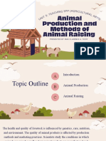 Animal Production and Methods of Animal Raising