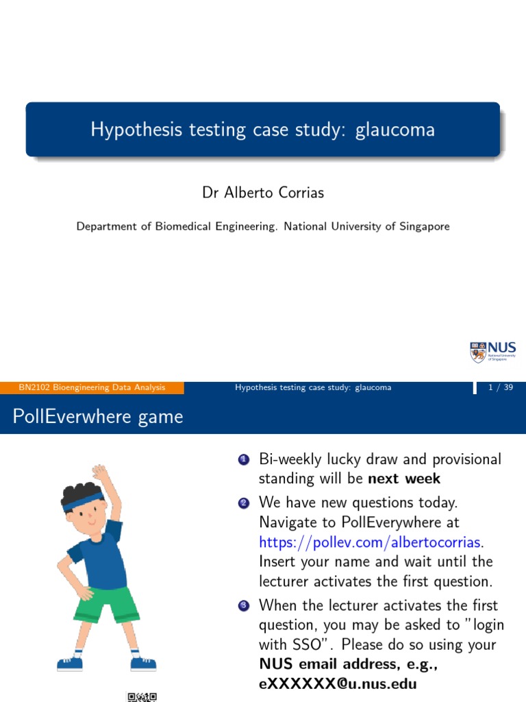 Hypothesis Testing Case Study DR Alberto Corrias PDF P