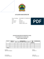 Analisis Hari Efektif