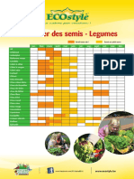 Calendrier Des Semis Legumes