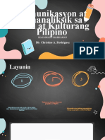 Aralin Blg. 11 - Mga Sitwasyong Pangwika Sa Pilipinas (Unang Bahagi)