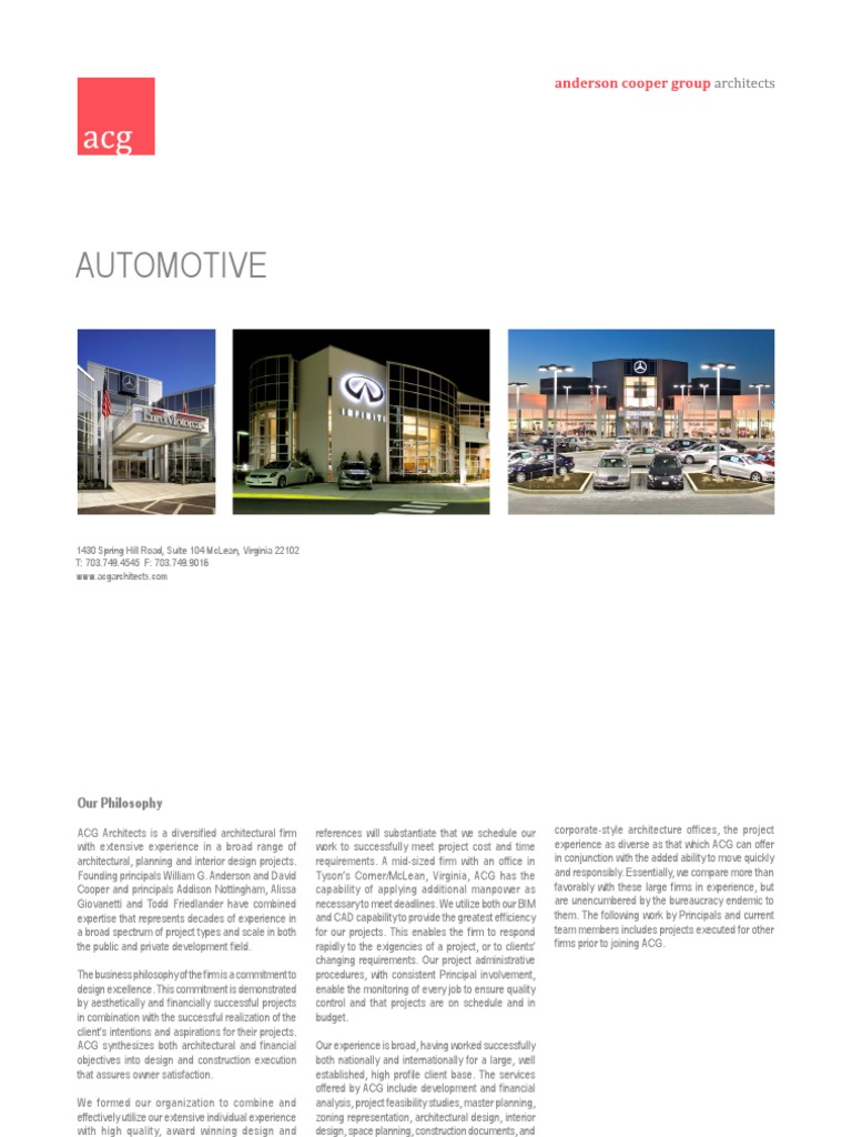 Automotive Showrooms | PDF | Car Dealership | Architect