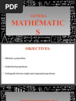 Mathematic S: Genera L