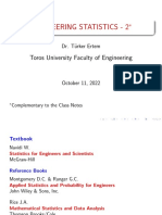 Engineering Statistics - 2