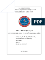 Báo cáo thực tập