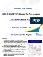 Amod DIXIT Nepal Country DBAR - DRR WG Report