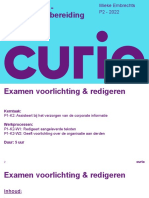 Voorlichting - Examenvoorbereiding: Mieke Embrechts P2 - 2022