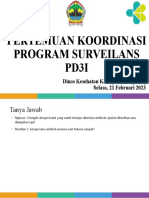 Pertemuan Koordinasi Program Surveilans PD3I Dinkes Magelang