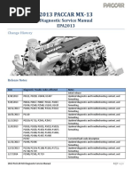 PACCAR MX-13 Sensor Locations Guide | PDF