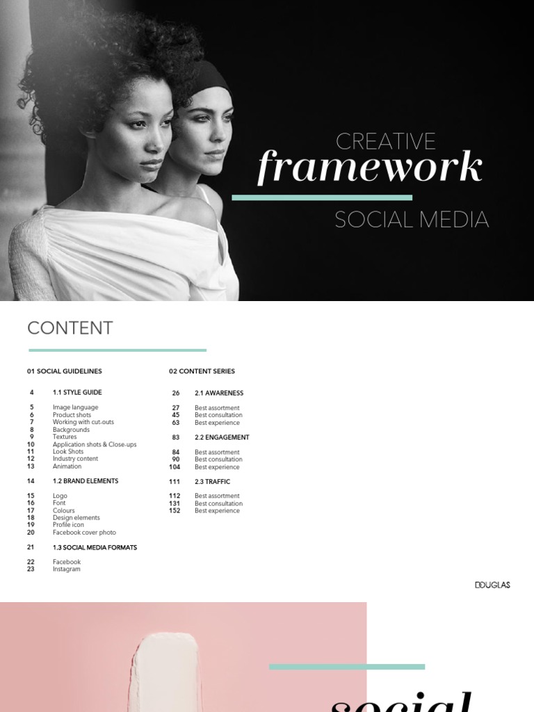 SOCIAL_MEDIA_CREATIVE_FRAMEWORK - Original File | PDF | Page Layout | Brand