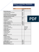 Product Costing Configuration Steps Abhiram Aditya