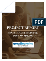 SMDM Project Report