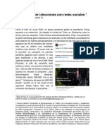 Ciberpolítica: Ganar (Y Perder) Elecciones Con RRSS