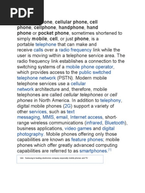 cell phone