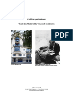 Giacometti 2022 - 02 - 16 - Appel - Résidence de Recherche - Ecole Des Modernités English