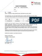 Surat Keterangan: Nomor: 1534 /AKD11/TE-WD1/2023