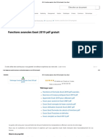 Fonctions Avancées Excel 2019 PDF Gratuit: Accueil Blog