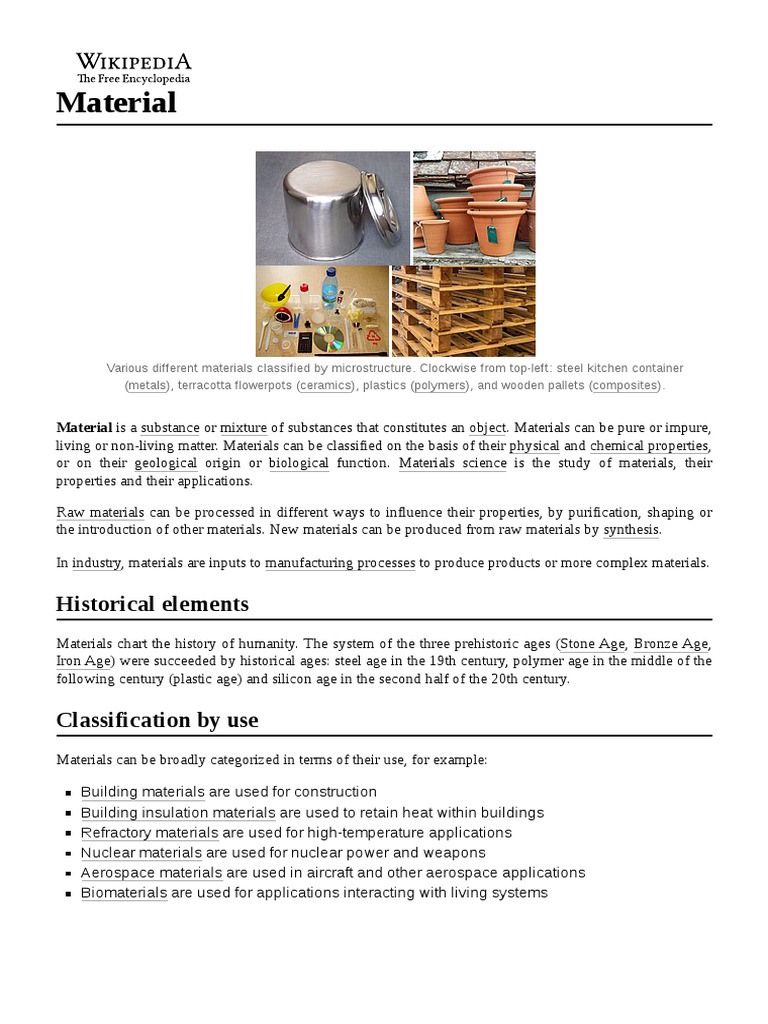 Material Pdf Materials Science Solid