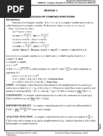 18MAT41 Module 1 Updated