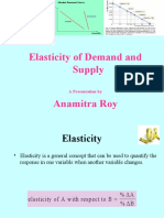 Elasticityof Demand Suply