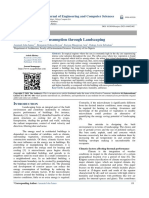 Reducing Energy Consumption Through Landscaping: East African Scholars Journal of Engineering and Computer Sciences