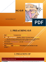Preaching O.P