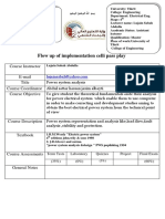 Flow Up of Implementation Celli Pass Play: Course Instructor E-Mail Title Course Coordinator Course Objective