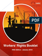 Workers' Rights Booklet: Fifth Edition - January 2018