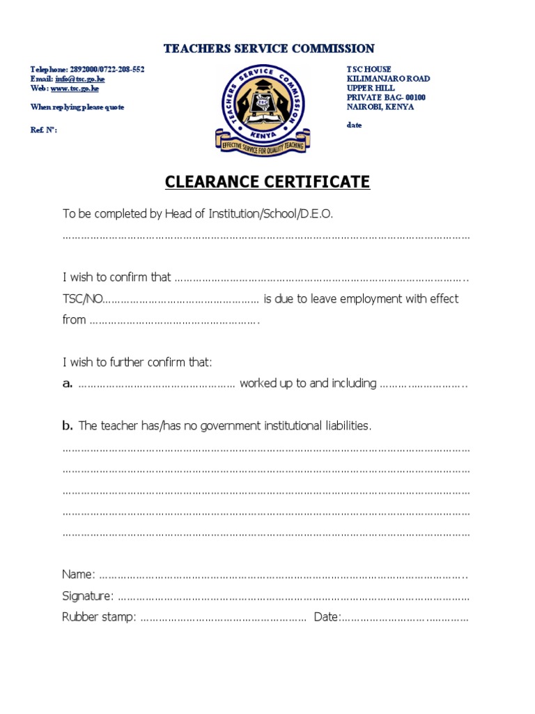 TSC Clearance Certificate2 PDF